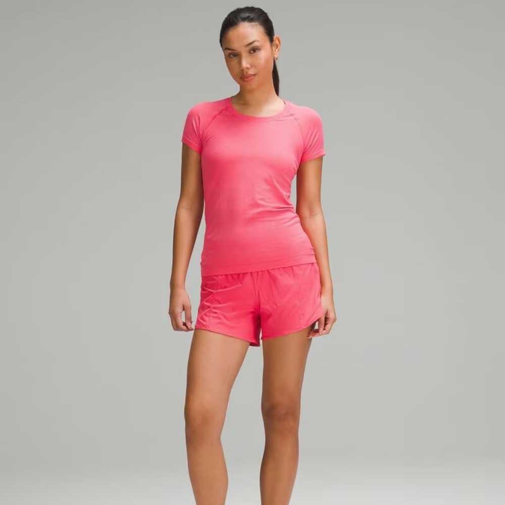 lululemon glaze pink swiftly tech shirt 2.0